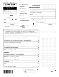 Form IT-541 Fiduciary Income Tax Return - Louisiana