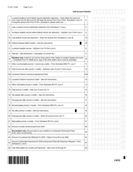 Form IT-541 Fiduciary Income Tax Return - Louisiana, Page 2