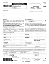 2011 2020 Form La R 1300 Fill Online Printable Fillable Blank Pdffiller