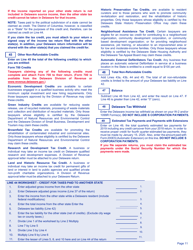 Instructions for Form 200-02 NR Non-resident Individual Income Tax Return - Delaware, Page 11