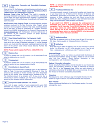 Instructions for Form 200-02 NR Non-resident Individual Income Tax Return - Delaware, Page 12
