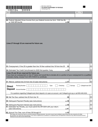 Form DR0104 Colorado Individual Income Tax Return - Colorado, Page 3