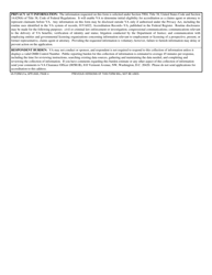 VA Form 21A Application for Accreditation as a Claims Agent or Attorney, Page 4