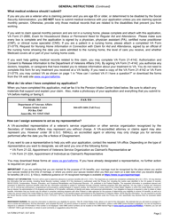 VA Form 21P-527 Income, Asset, and Employment Statement, Page 2