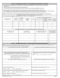 VA Form 21P-527 Income, Asset, and Employment Statement, Page 4
