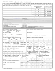 Form 21-526EZ Application for Disability Compensation and Related Compensation Benefits, Page 10