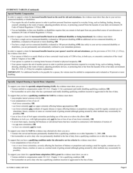 Form 21-526EZ Application for Disability Compensation and Related Compensation Benefits, Page 6