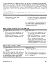 Form 21P-527EZ Application for Veterans Pension, Page 2