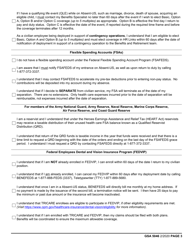GSA Form 5046 Civilian Employees Entering Extended Active Duty Checklist, Page 3