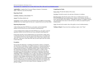 OGE Form 278E Executive Branch Personnel Public Financial Disclosure Report, Page 10