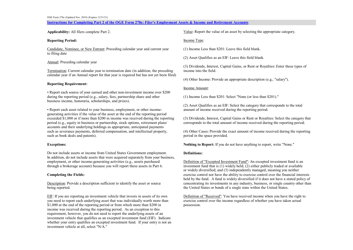 OGE Form 278E Executive Branch Personnel Public Financial Disclosure Report, Page 3