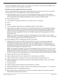 Instructions for USCIS Form I-485 Application to Register Permanent Residence or Adjust Status, Page 14