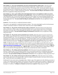 Instructions for USCIS Form I-90 Application to Replace Permanent Resident Card, Page 7
