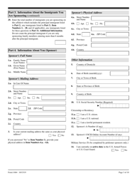 USCIS Form I-864 Affidavit of Support Under Section 213a of the Ina, Page 3