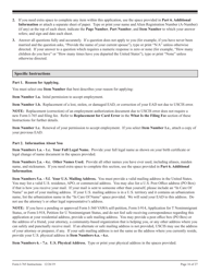 Instructions for USCIS Form I-765 Application for Employment Authorization, Page 16