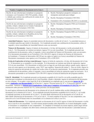 Instrucciones para USCIS Formulario I-9 Verificacion De Elegibilidad De Empleo (Spanish), Page 11