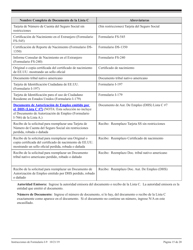 Instrucciones para USCIS Formulario I-9 Verificacion De Elegibilidad De Empleo (Spanish), Page 15