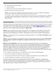 Instructions for USCIS Form I-485 Supplement A Adjustment of Status Under Section 245 (I), Page 6