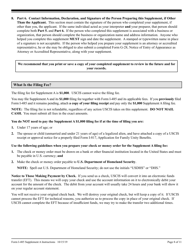 Instructions for USCIS Form I-485 Supplement A Adjustment of Status Under Section 245 (I), Page 8