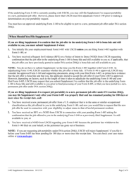 Instructions for USCIS Form I-485 Supplement J Confirmation of Bona Fide Job Offer or Request for Job Portability Under Ina Section 204(J), Page 2