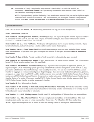 Instructions for USCIS Form I-817 Application for Family Unity Benefits, Page 5