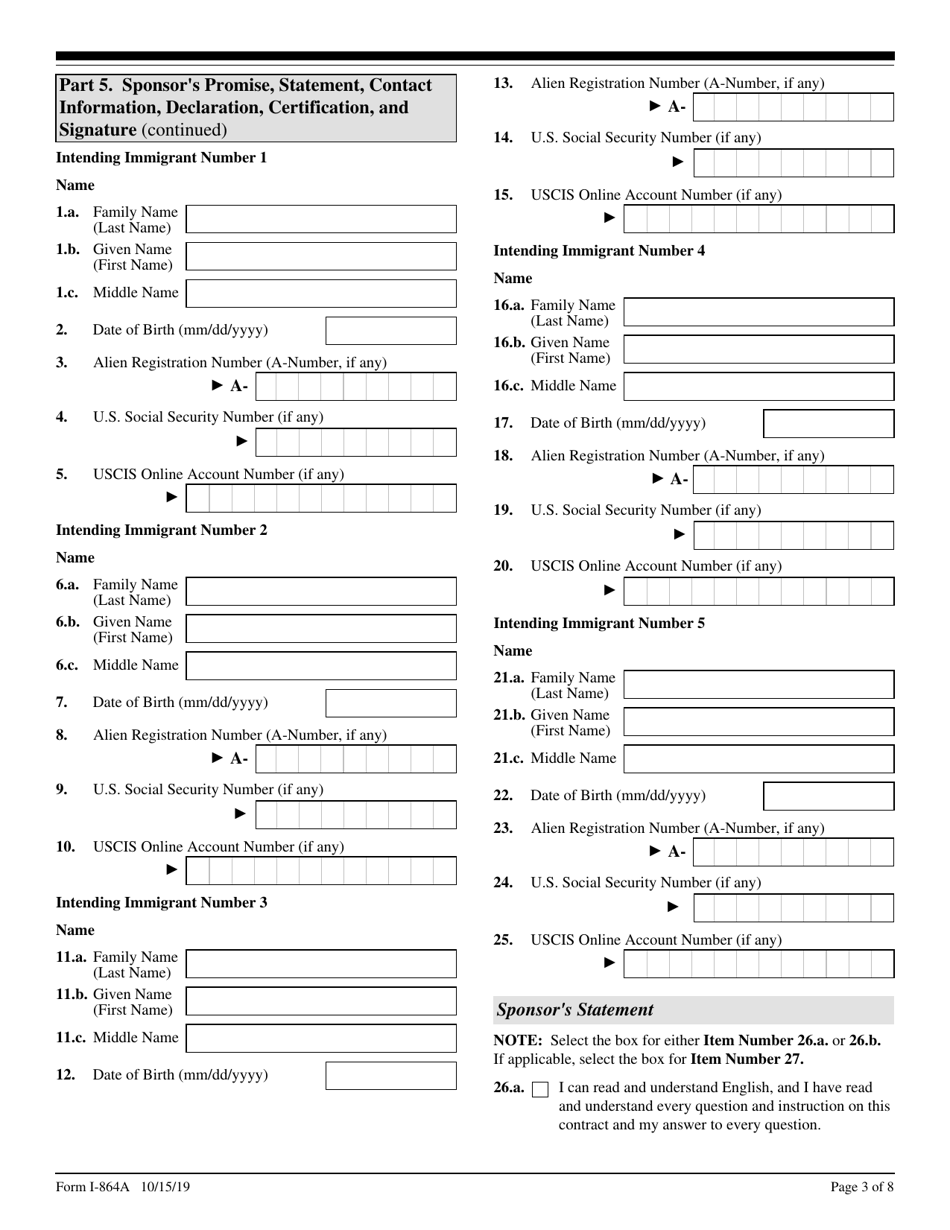 I 864a Sample Filled Form Fill Out Sign Online Dochub 1823