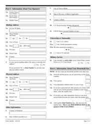 USCIS Form I-864EZ Affidavit of Support Under Section 213a of the Ina, Page 2
