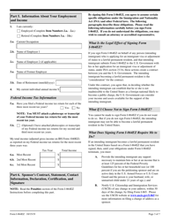 USCIS Form I-864EZ Affidavit of Support Under Section 213a of the Ina, Page 3