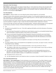 Instructions for USCIS Form I-912 Request for Fee Waiver, Page 6