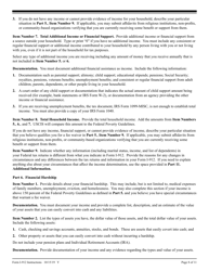 Instructions for USCIS Form I-912 Request for Fee Waiver, Page 8