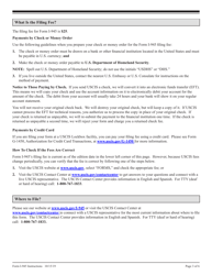 Instructions for USCIS Form I-945 Public Charge Bond, Page 3