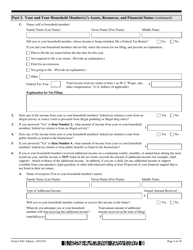 USCIS Form I-944 Declaration of Self-sufficiency, Page 4