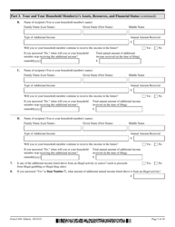 USCIS Form I-944 Declaration of Self-sufficiency, Page 5