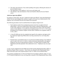 Form DI-2000 Report of Payments Accepted From Non-federal Sources Under 31 U.s.c. 1353, Page 4