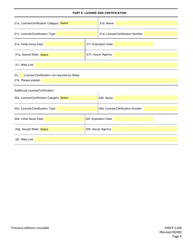 Form OWCP-1168 Provider Enrollment Form, Page 6