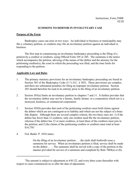 Form B2500E  Printable Pdf