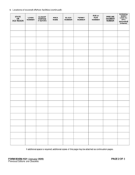 Form BOEM-1021 Covered Offshore Facilities, Page 2