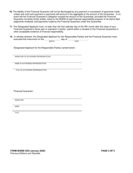 Form BOEM-1023 Financial Guarantee, Page 3