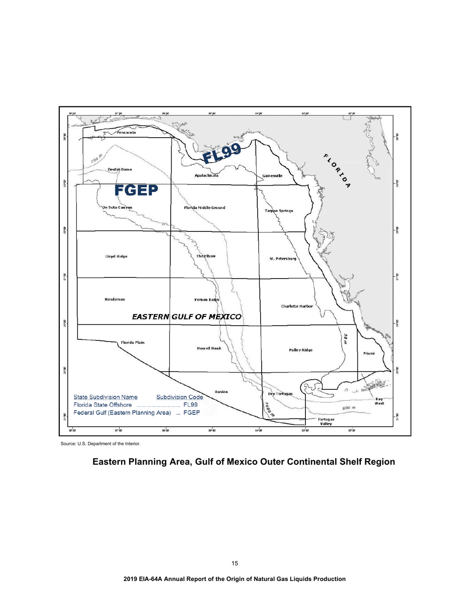 Instructions for Form EIA-64A Annual Report of the Origin of Natural Gas Liquids, Page 15