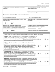 Form EIB-84-1 Application for Export Working Capital Guarantee, Page 8
