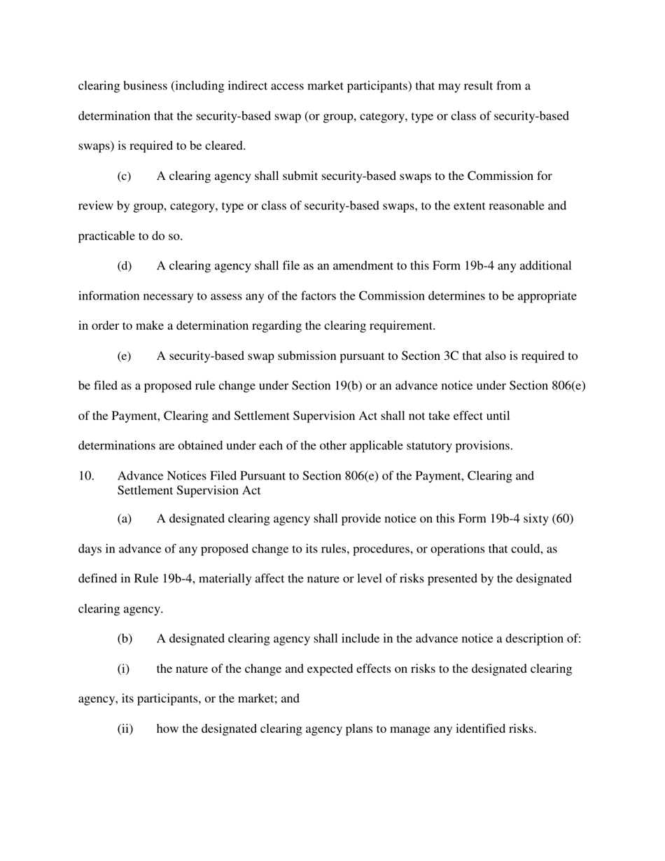 Form 19B-4 (SEC Form 1832) Proposed Rule Change by Self-regulatory Organization, Page 21