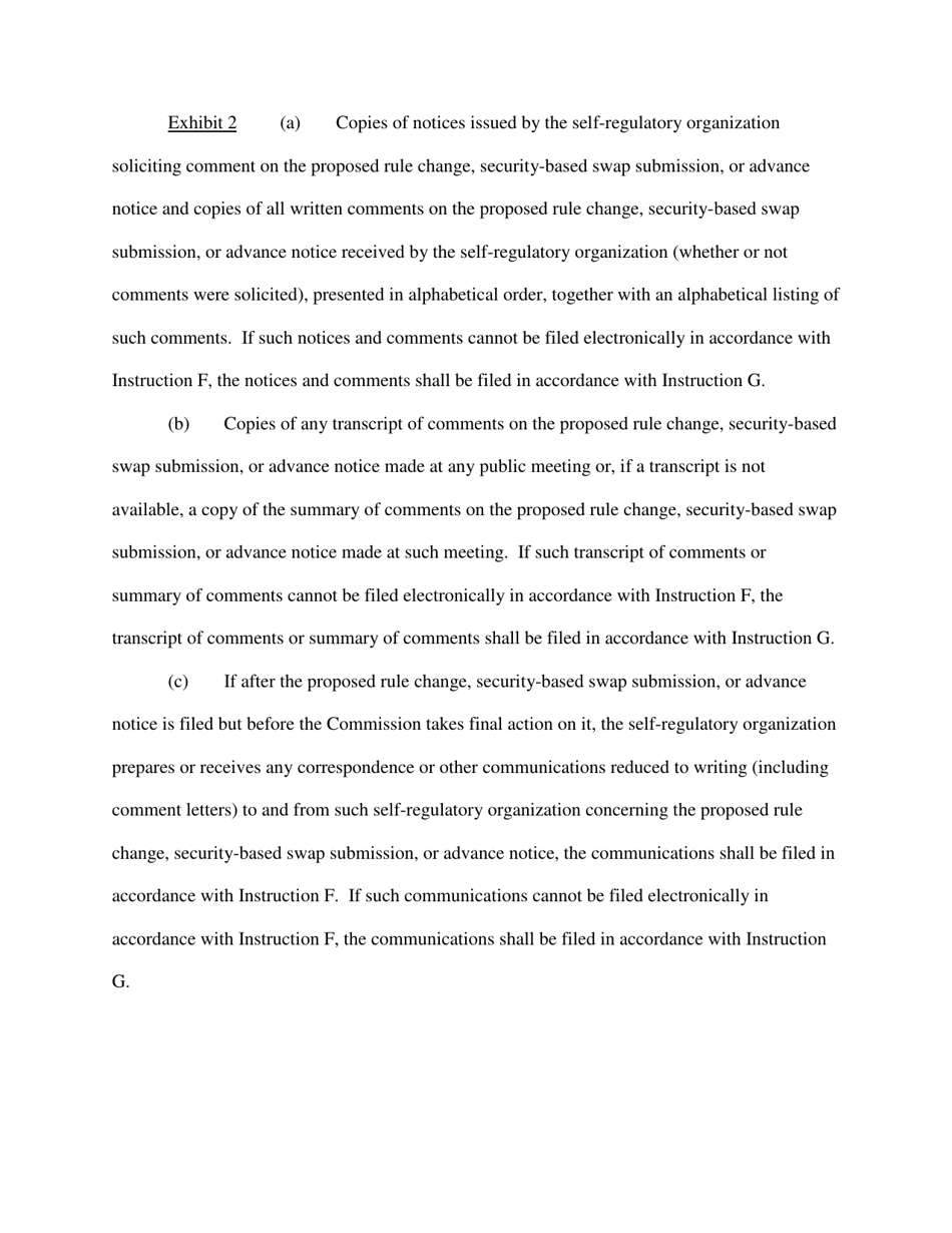 Form 19B-4 (SEC Form 1832) Proposed Rule Change by Self-regulatory Organization, Page 23