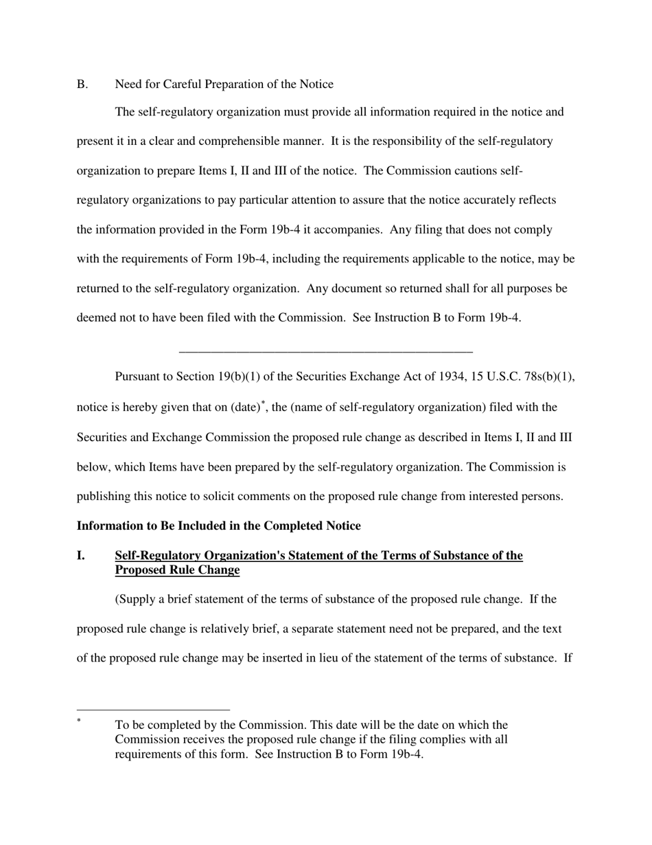 Form 19B-4 (SEC Form 1832) Proposed Rule Change by Self-regulatory Organization, Page 26