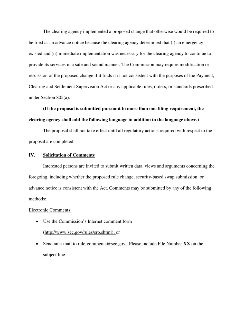 Form 19B-4 (SEC Form 1832) Proposed Rule Change by Self-regulatory Organization, Page 37