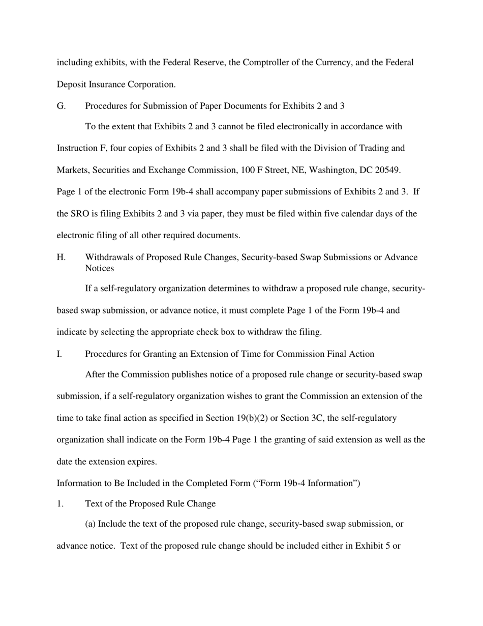 Form 19B-4 (SEC Form 1832) Proposed Rule Change by Self-regulatory Organization, Page 8