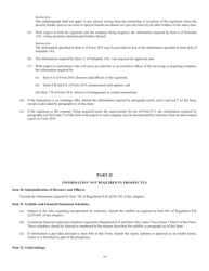 Form F-4 (SEC Form 2078) Registration Statement Under the Securities Act of 1933, Page 14