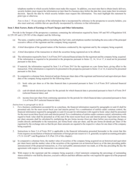 Form F-4 (SEC Form 2078) Registration Statement Under the Securities Act of 1933, Page 5