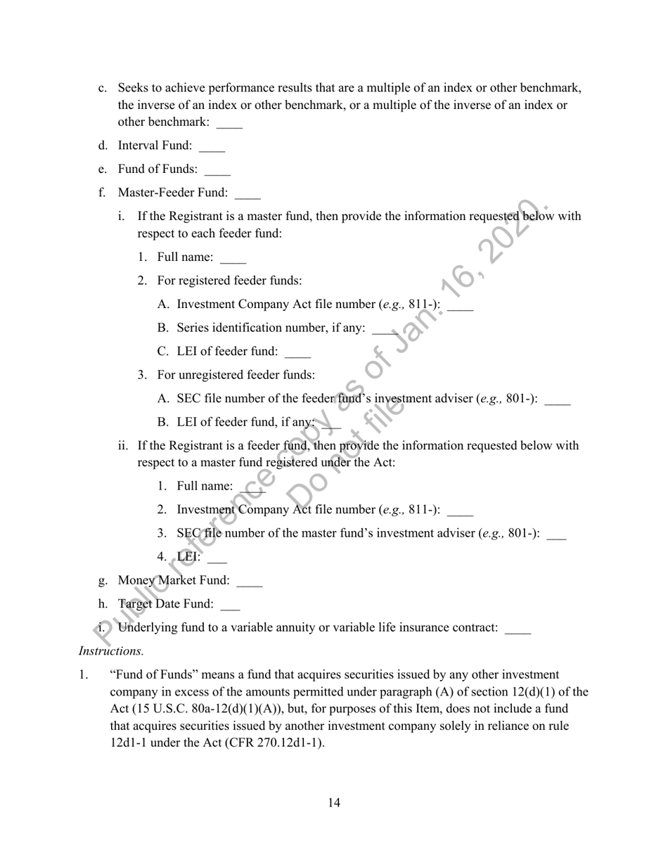 Form N-CEN Annual Report for Registered Investment Companies, Page 15