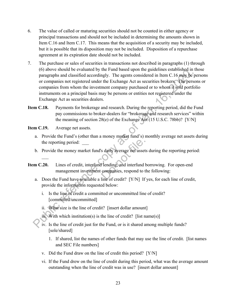 Form N-CEN Annual Report for Registered Investment Companies, Page 24