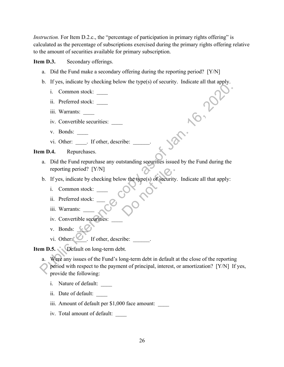 Form N-CEN Annual Report for Registered Investment Companies, Page 27